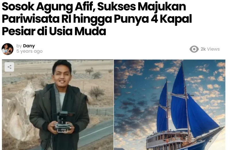 Boombastis — Fakta Pengusaha Agung Afif